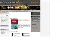 Desktop Screenshot of nouveau-monde.net